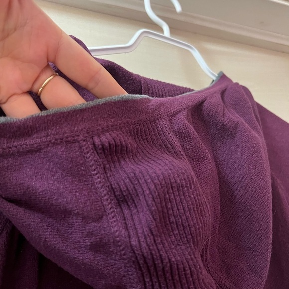 ⚫️ BOGO Eddie Bauer women’s zip up purple casual hoodie size medium - Picture 7 of 9